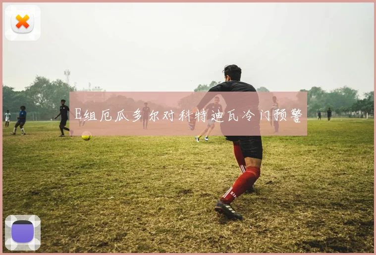 E组厄瓜多尔对科特迪瓦冷门预警