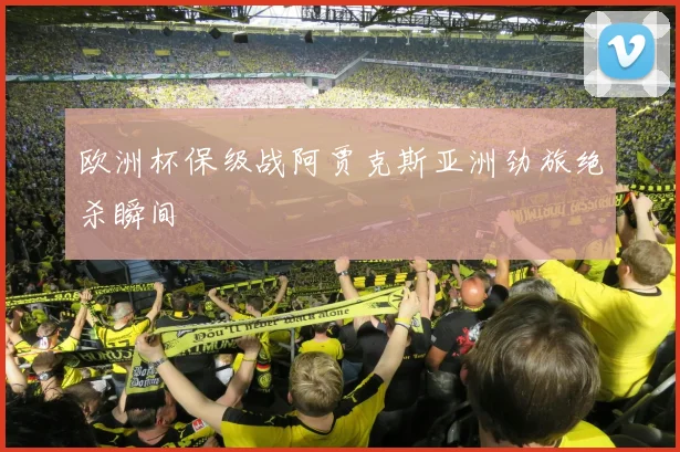 欧洲杯保级战阿贾克斯亚洲劲旅绝杀瞬间