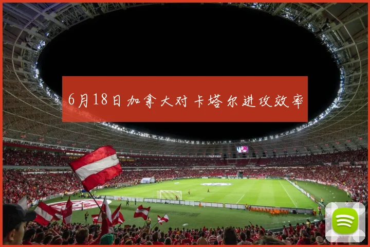 6月18日加拿大对卡塔尔进攻效率